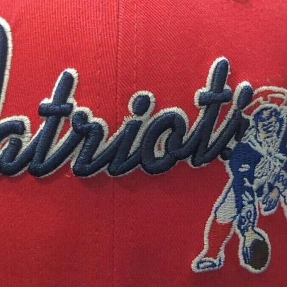 NFL Vintage Snap Back New England Patriots Hat / Cap - Mint Condition - Picture 3 of 7